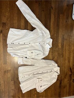 Like New/Gently Used Eton White Long-Sleeve Dress Shirt - Classic Button Front